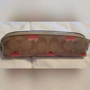 Coach pencil/make up case